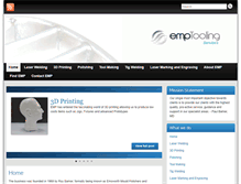 Tablet Screenshot of e-m-p.biz